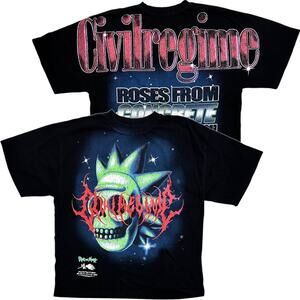 Civil Regime X Rick and Morty Future Misfit Rick 199X Oversized Tee T-Shirt